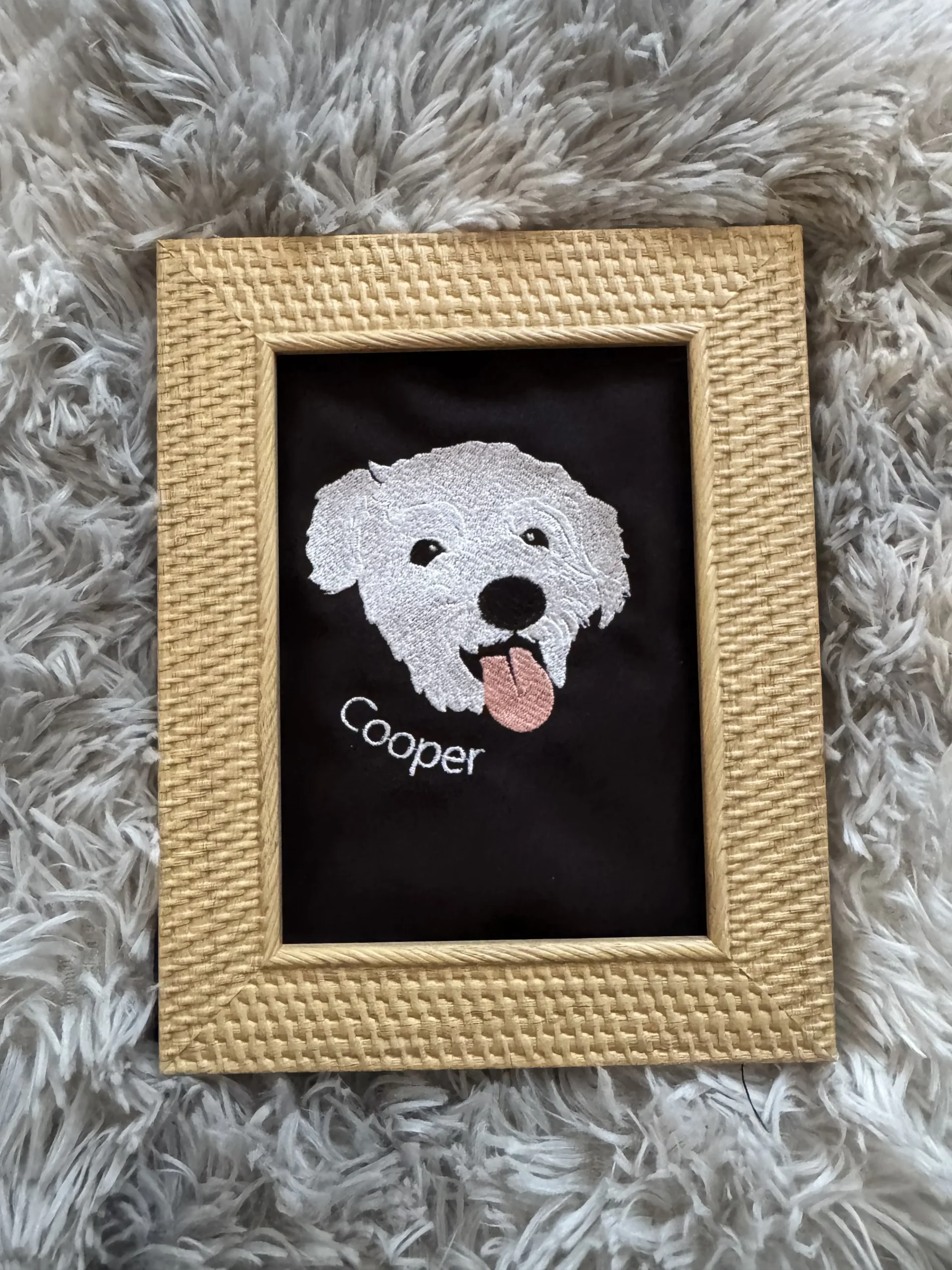 Retrato de mascota borda a color - Imagen 6